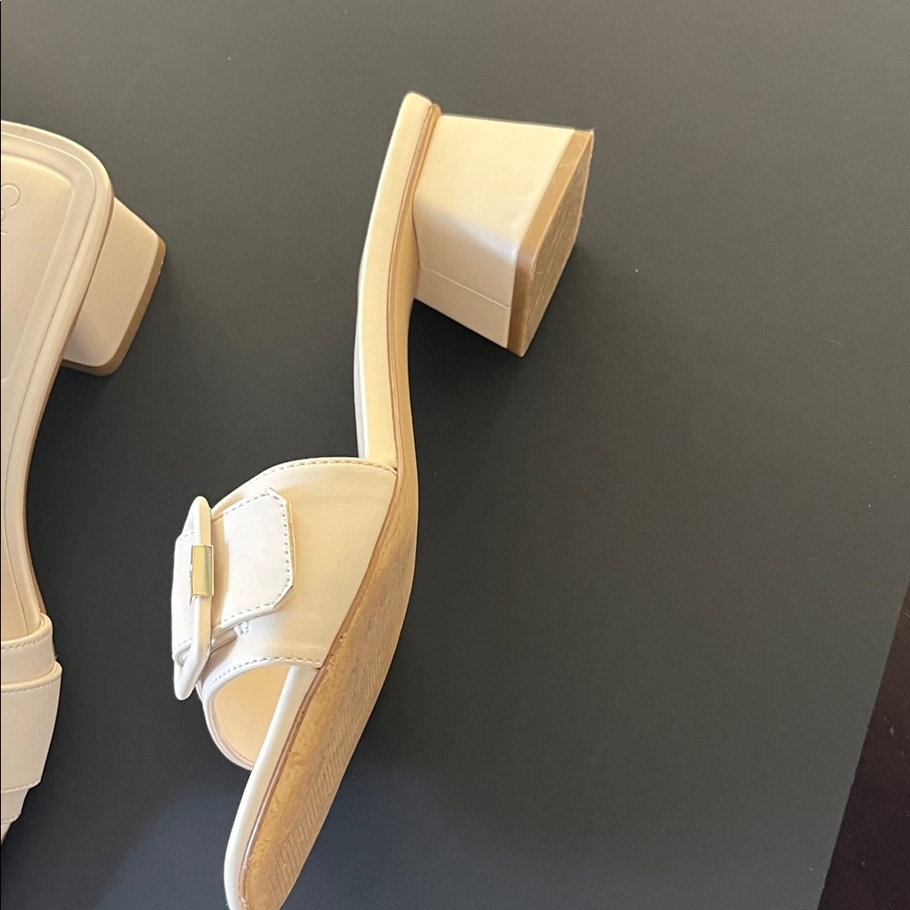 Calvin Klein Beige Women's Heels - Picture 3 of 7